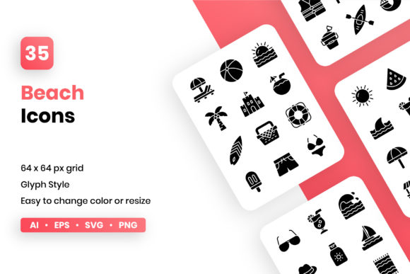 Beach Graphics for Handmade Creators