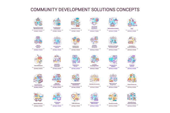 Community Development Solutions Graphics