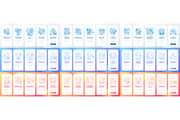 CSR Offence App Screen Graphics for Modern Content