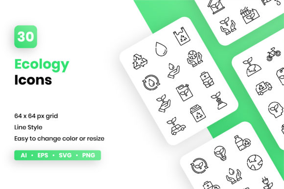 Ecology Graphics for Handmade Creators